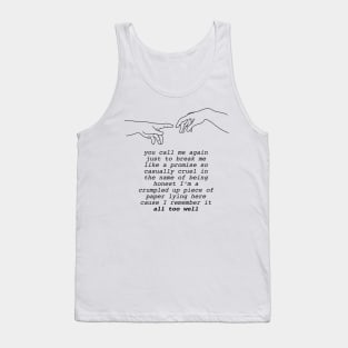 All Too Well Tank Top